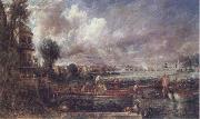 The Opening of Wateloo Bridge, John Constable